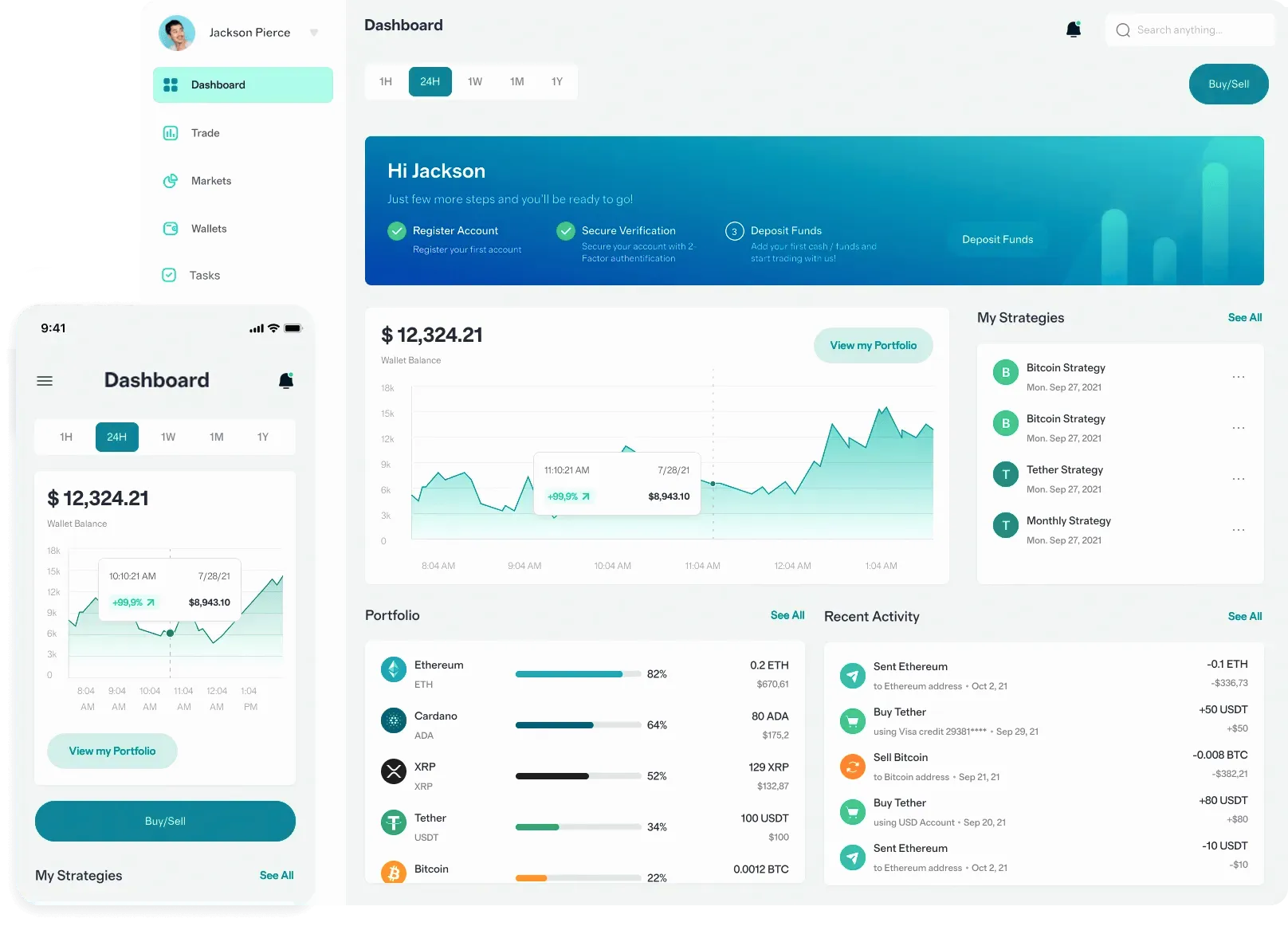 NerivoFin investment dashboard